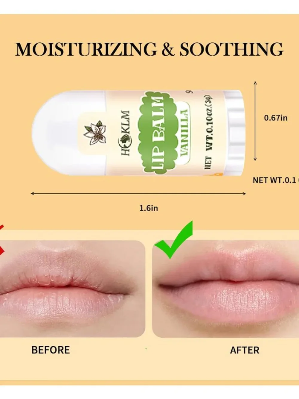 25-Pc Mini Natural Lip Balm Set | Vitamin E & Coconut Oil  Moisturizing Lip Balm